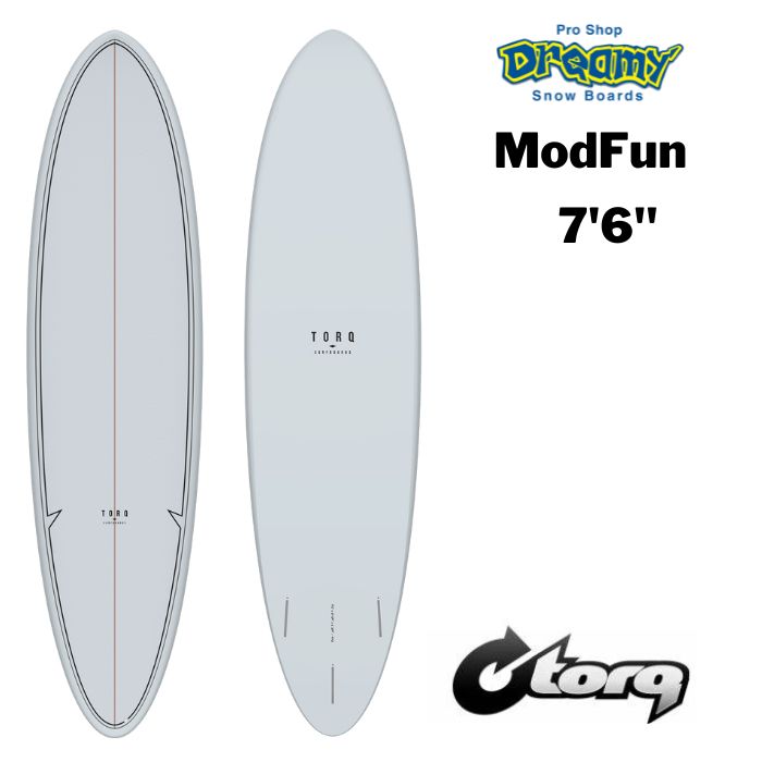 TORQ Surfboard トルクサーフボード MODFUN 7'6