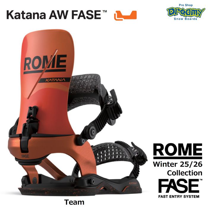 25-26 ROME Katana AW FASE Teamファストエントリーシステム 専用