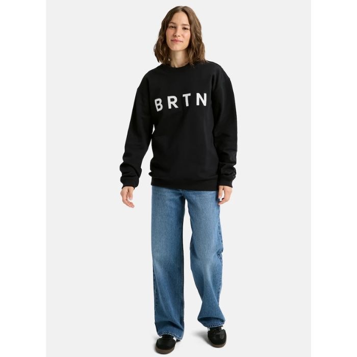 BURTON バートン BRTN クルーネックスウェット 137171FA0 True Black
