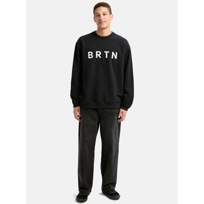 BURTON バートン BRTN クルーネックスウェット 137171FA0 True Black