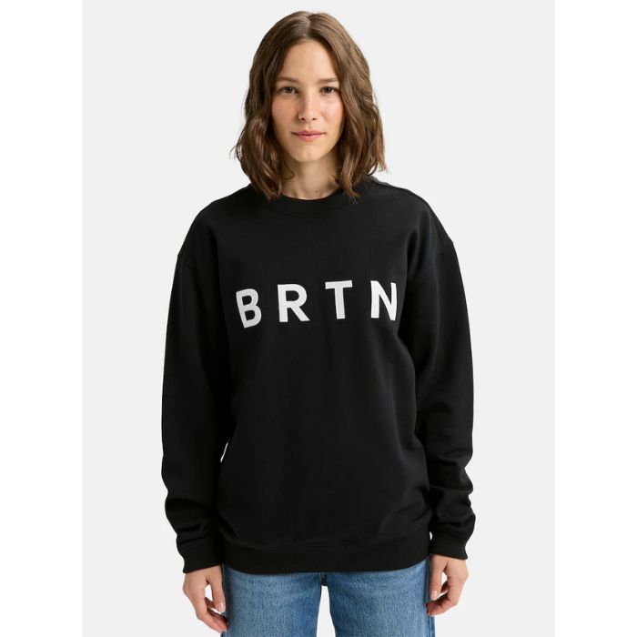 BURTON バートン BRTN クルーネックスウェット 137171FA0 True Black