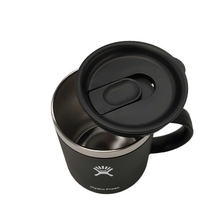 HydroFlask ハイドロフラスク 12 oz Closeable Coffee Mug Bark 8901080110222 354ml ...