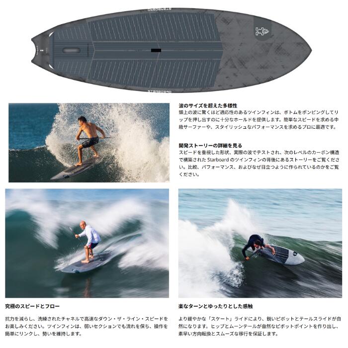 STARBOARD スターボード TWIN FIN 9'0