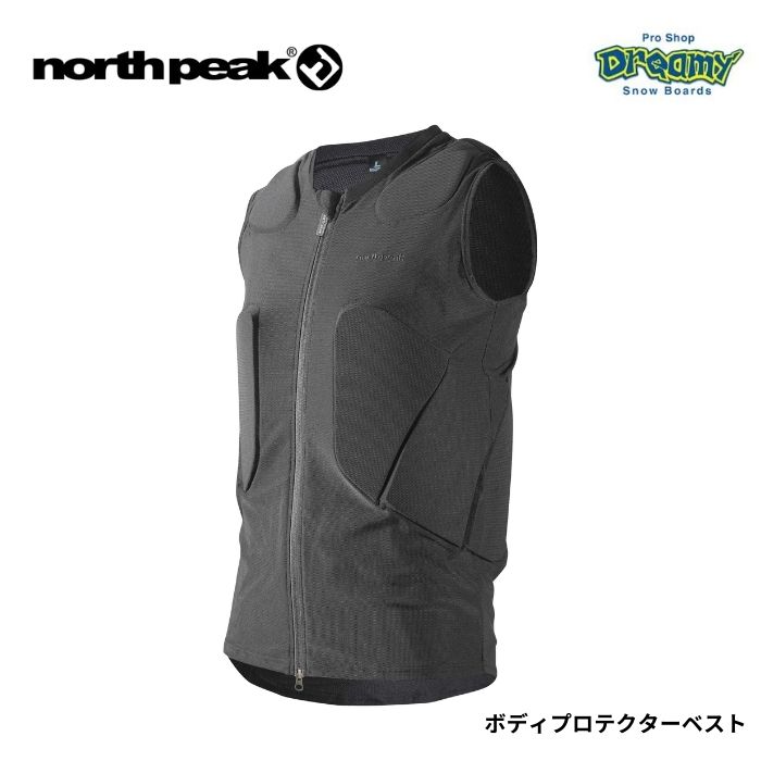 north peak(ノースピーク) ボディプロテクター　M north peak ノースピーク UNISEX BODY PROTECTOR VEST ボディ