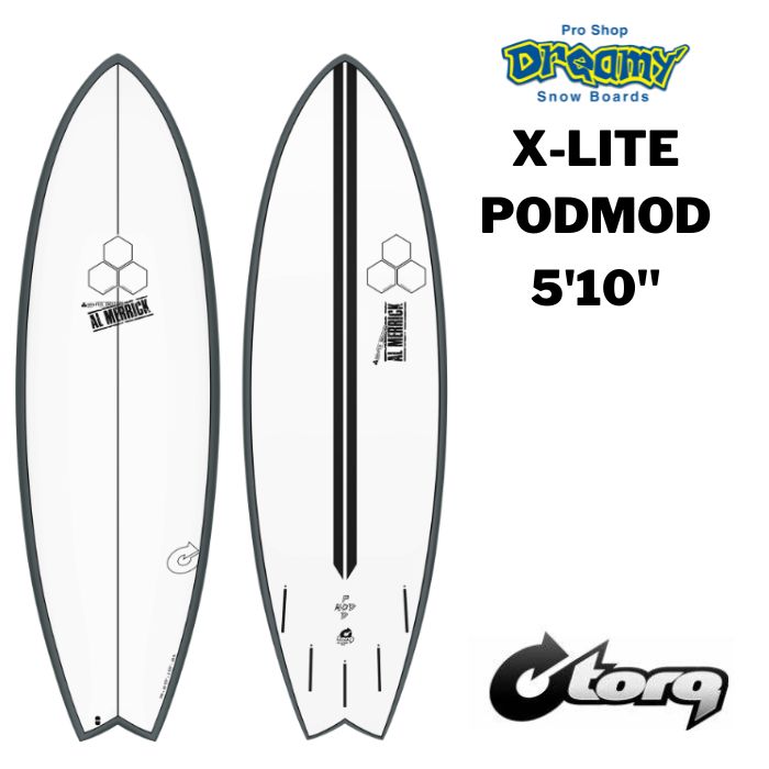 TORQ Surfboard トルクサーフボード アルメリック ポッドモッド PODMOD