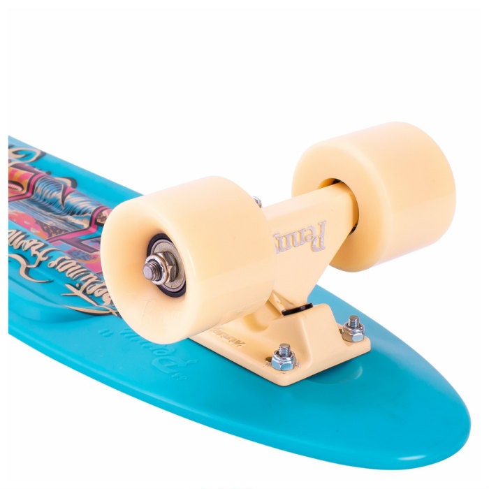 ¨ǼڥˡPENNY SKATEBOARDڥˡȥܡ POSTCARD 22" COASTAL BLUE 22 ץ  59mm ٥ Abec7 STEEL  