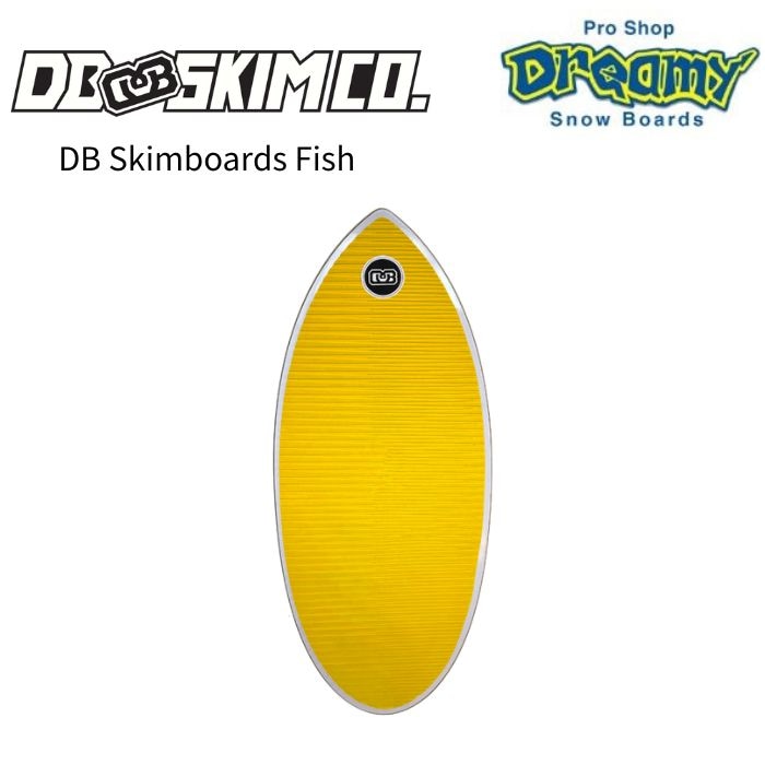 DBスキムボード フラットスキム DB ディービー Grom Skimboard Yellow gromlyel GROM YELLOW 3枚層
