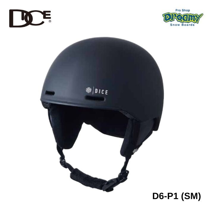 25-26 DICE ダイス D6-P1 D6SM_MBK S,M/54-58cm ジャパンフィット