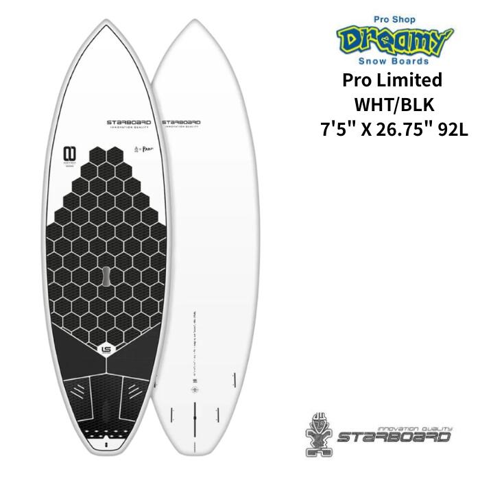 STARBOARD PRO LIMITED SERIES サップボード手渡し限定 STARBOARD スターボード Pro Limited Series WHT/BLK 7'5