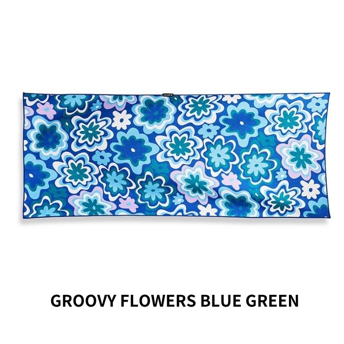 NOMADIX ノマディックス NOMADIX TOWEL GROOVY FLOWERS BLUE GREEN