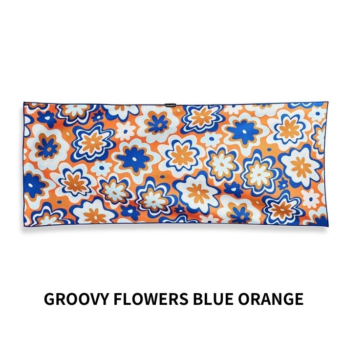 NOMADIX ノマディックス NOMADIX TOWEL GROOVY FLOWERS BLUE ORANGE