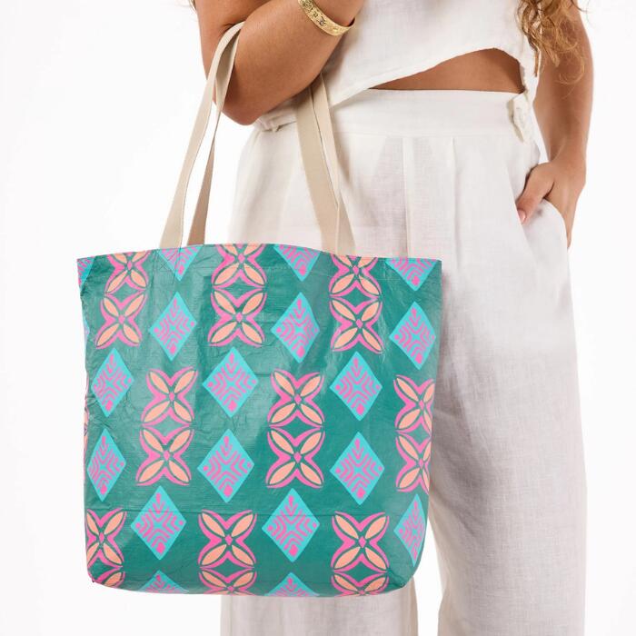 ALOHA COLLECTION アロハコレクション Reversible Tote Islander