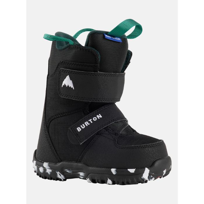 BURTON �С��ȥ� ���å� Burton �ߥ˥����� 106451 Black 13.5-19.5cm �ȥɥ顼 ���Ρ��ܡ��� �֡��� ������