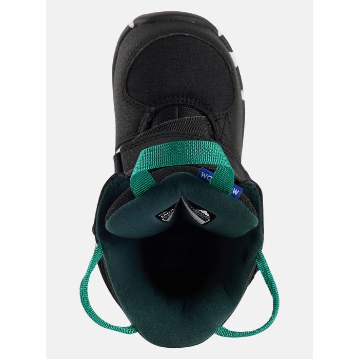 BURTON �С��ȥ� ���å� Burton �ߥ˥����� 106451 Black 13.5-19.5cm �ȥɥ顼 ���Ρ��ܡ��� �֡��� ������