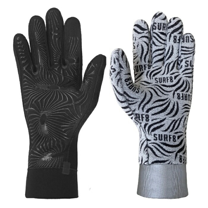 SURF8 サーフエイト 2MM スムースジャージグローブ起毛 84F2GF3 保温