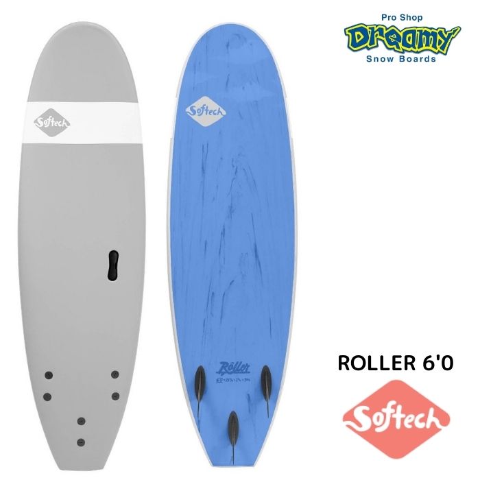 SOFTECH ソフテック ROLLER 6'0 Gray 54Lスポンジボード サーフボード