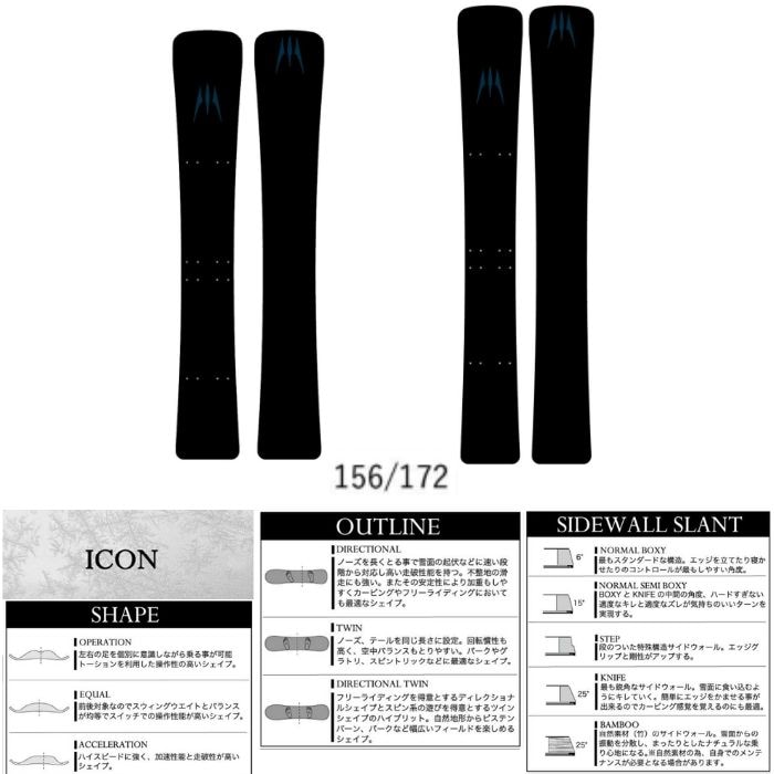 24-25 MOSS SNOWBOARDS モススノーボード NSR エヌエスアール ALPINE