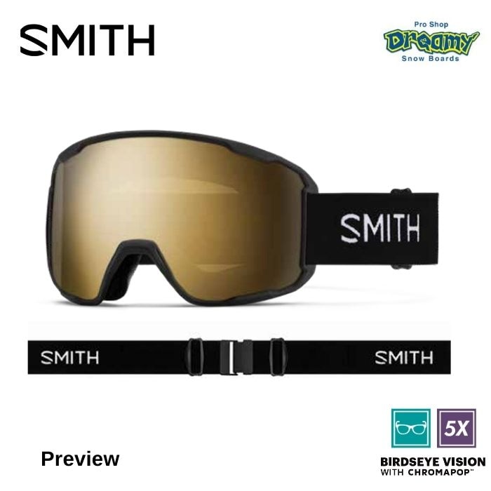 25-26 SMITH スミス PREVIEW 010276062 Black クロマポップレンズ 眼鏡