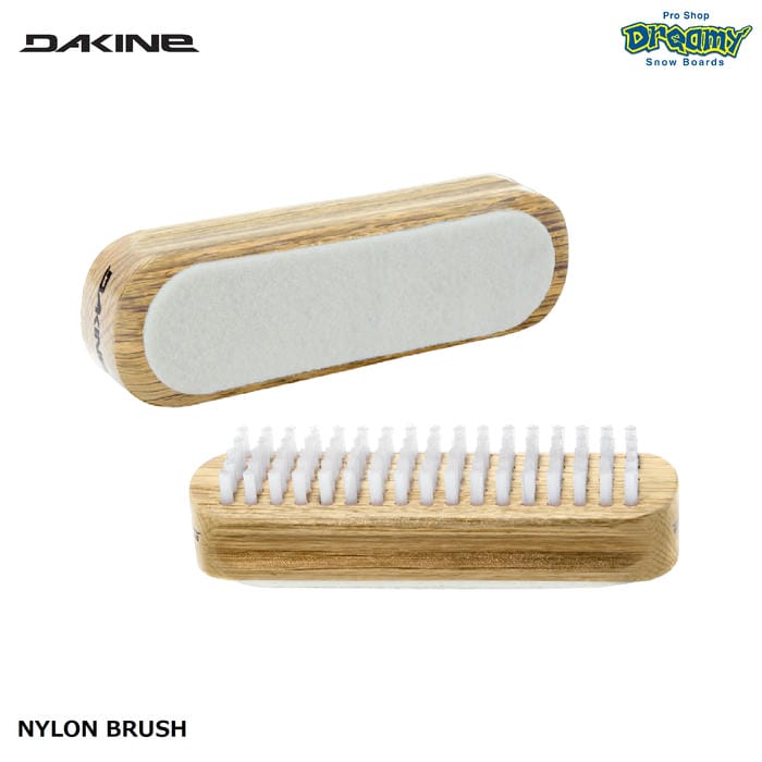 DAKINE NYLON BRUSH BF232958 ナイロンブラシ フェルト付き 11.5×3.2cm