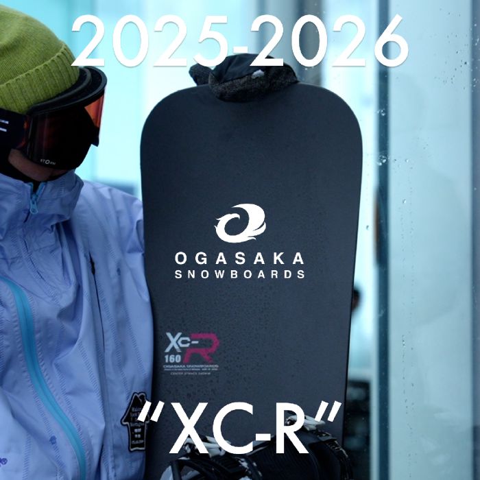 25-26 OGASAKA XC-R 154/157/160 カービング専用ボード ハンマーヘッド