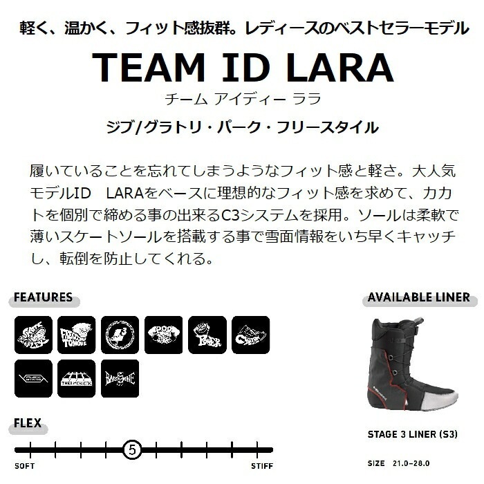 DEELUXE ディーラックス TEAM ID LARA チームアイディーララ 572243