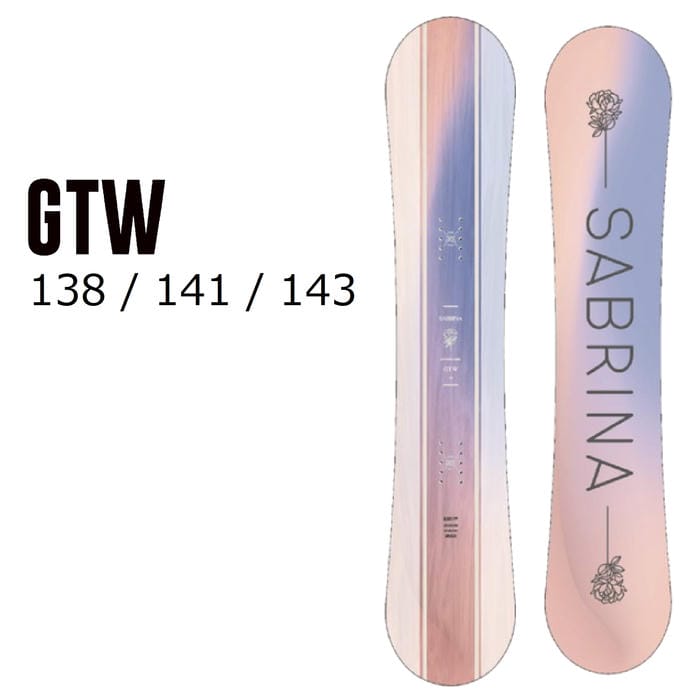 26-27 SABRINA GTW 138/141/143 ツインチップ ダブルキャンバー