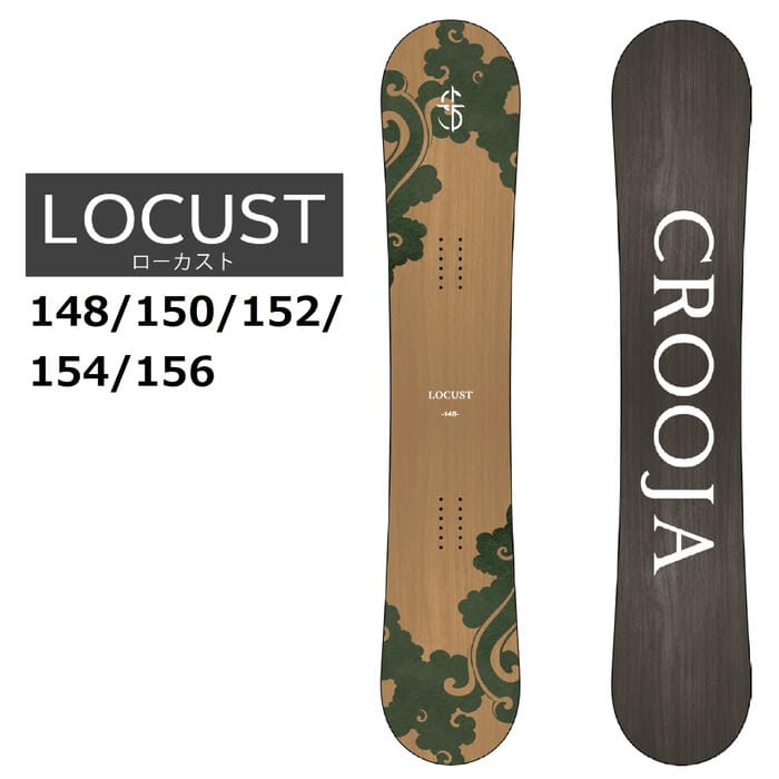 26-27 CROOJA LOCUST ローカスト 148/150/152/154/156 キャンバー