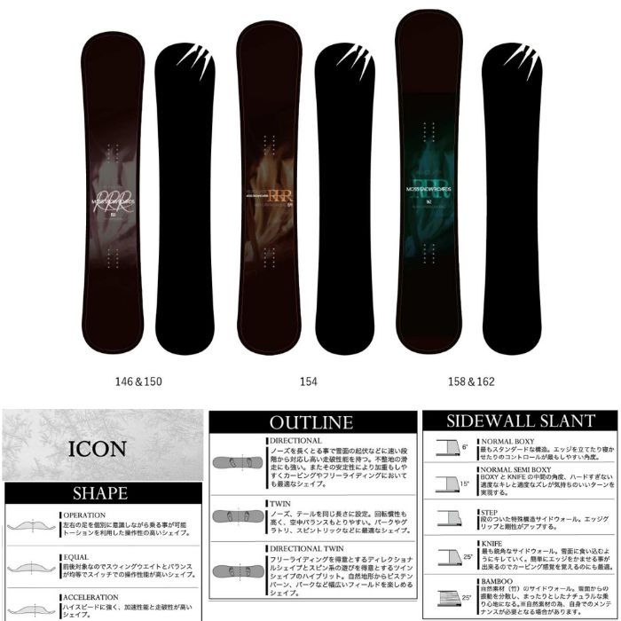 24-25 MOSS SNOWBOARDS モススノーボード REVOLVER RRR Ti トリプル