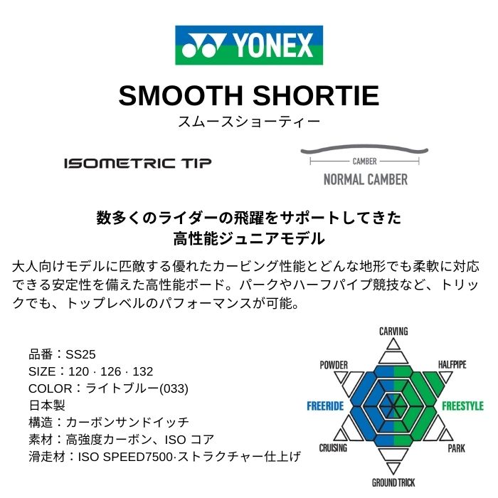 25-26 YONEX ヨネックス SMOOTH SHORTIE スムースショーティー SS25