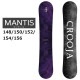 26-27 CROOJA MANTIS �ޥ�ƥ��� 148/150/152/154/156 �ϥ��֥�åɥ����С���ǥ� ��ü��ʼ �����ҵ� ���Ρ��ܡ��� �� ����ȥ� ���������� 2027 ������