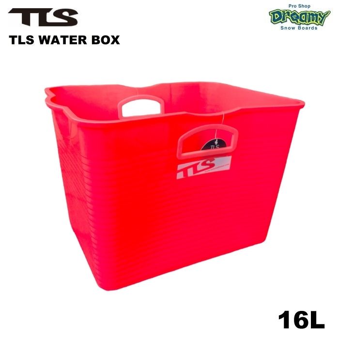 TLS WATER BOX ピンク ウォーターボックス OH61 16L サーフバケツ 四角