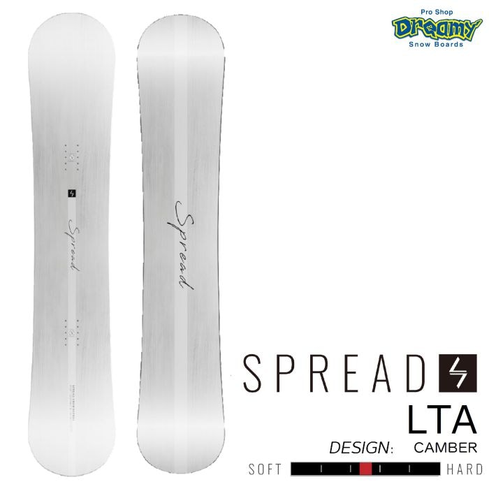 24-25 SPREAD スプレッド LTA 145/148/151/153/156 キャンバーモデル