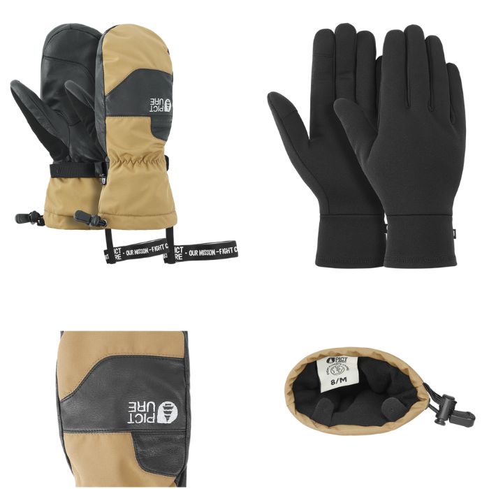 Picture スノーボードレディースグローブ新品　Mサイズピクチャー Picture スノーボードレディースグローブ新品 Mサイズピクチャー