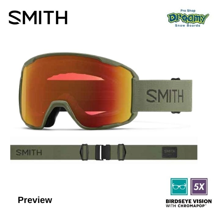 25-26 SMITH スミス PREVIEW 010276061 Fatigue Green クロマポップ