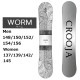 26-27 CROOJA WORM ��� 137/139/142/145/148/150/152/154/156 ���֥륭���С���ǥ� ��ü��ʼ �����ҵ� ���Ρ��ܡ��� �� ����ȥ� ���������� 2027 ������