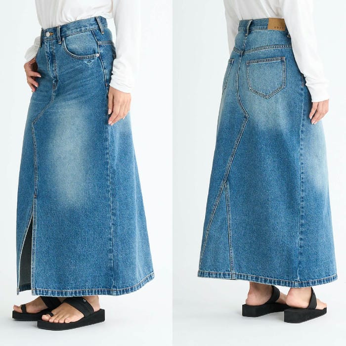SummerSale】ROXY LIVED IN DENIM SKIRT RSK251062 スカート ロング A