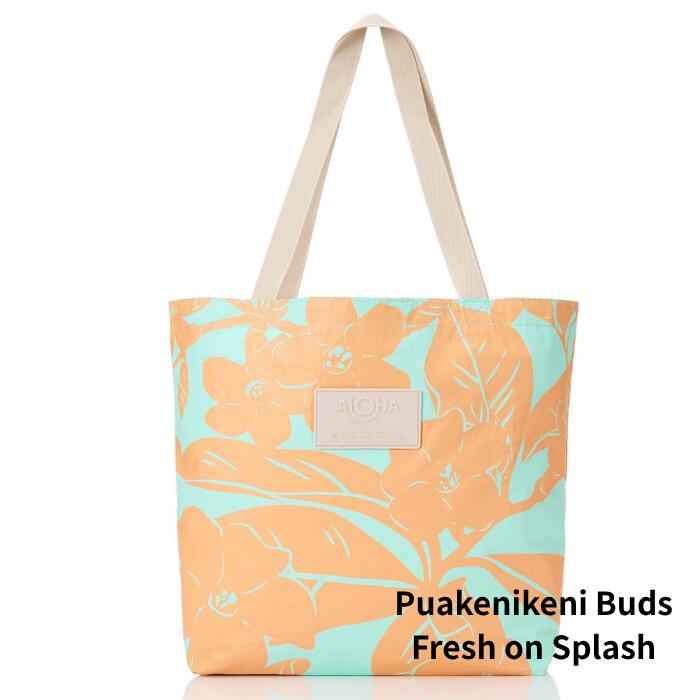 ALOHA COLLECTION アロハコレクション Reversible Tote Lei Garden