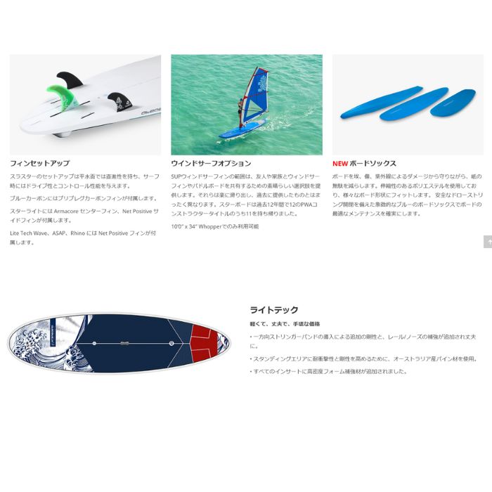 STARBOARD スターボード WHOPPER LITE TECH 9'5