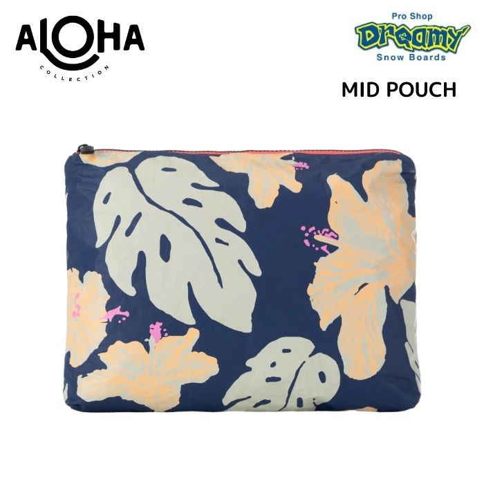 ALOHA COLLECTION アロハコレクション MID POUCH MIDSAM44 NEON MOON