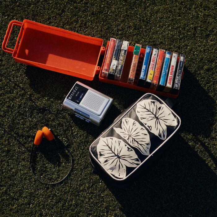 ALOHA COLLECTION アロハコレクション Dopp Kit Kalo Black on