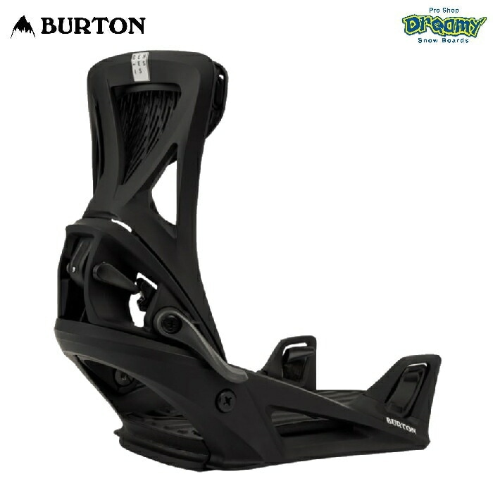 BURTON Сȥ Men's Step On Genesis Re:Flex Snowboard Bindings 229601  ͥ ƥåץ Ρܡ Хǥ Black 23-24 