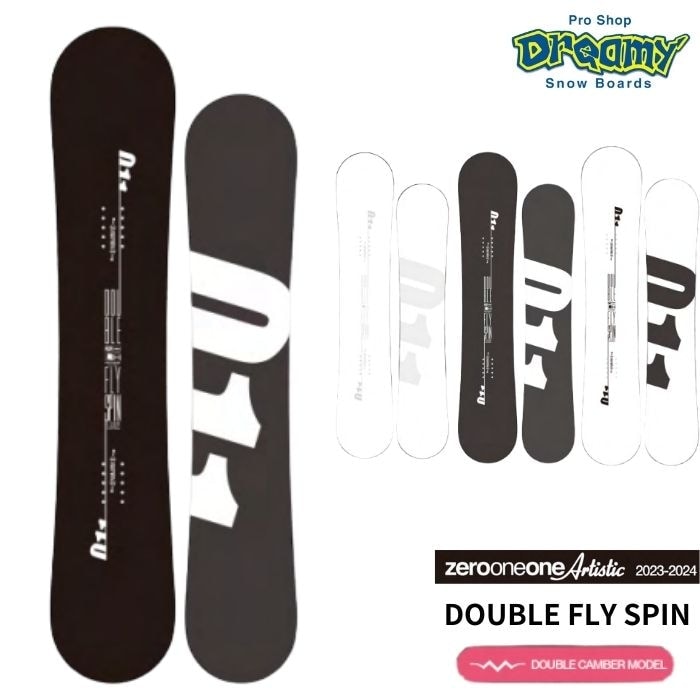 スノーボード 21-22 011artistic double fly spin 154 011 Artistic DOUBLE FLY SPIN ボード