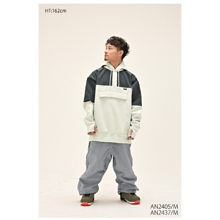 24-25 ANTHEM SHOULDER PATCH HOODIE AN2405 耐水ボンディングパーカー