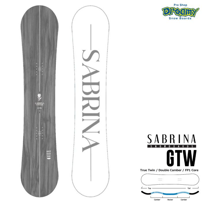 25-26 SABRINA GTW 138/141/143 ツインチップ ダブルキャンバー