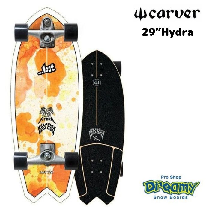 CARVER カーバー 29” Hydra LOST CX4 サーフスケート SURF SKATE