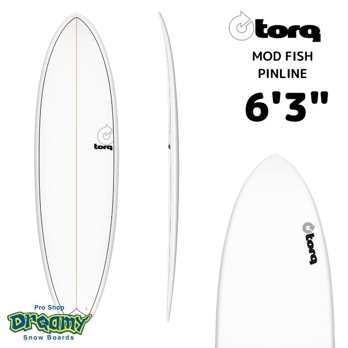 TORQ トルク FISH 6'3 サーフボード　 TORQ Surfboard トルクサーフボード MODFISH 6'3” モッドフィッシュ
