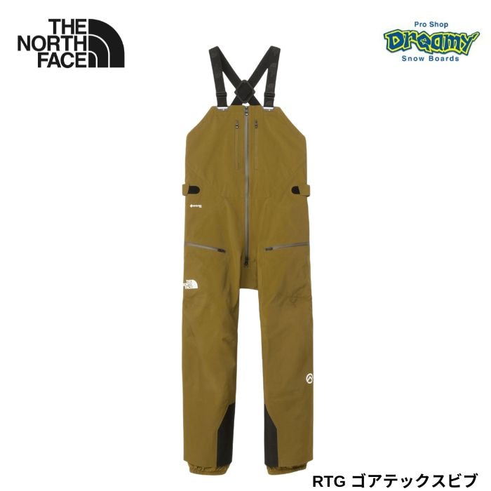 ノースフェイス　 ビブパンツ　GORETEX 　新品未使用　女性Mサイズ THE NORTH FACE ノースフェイス レディース 中綿 GORE-TEX