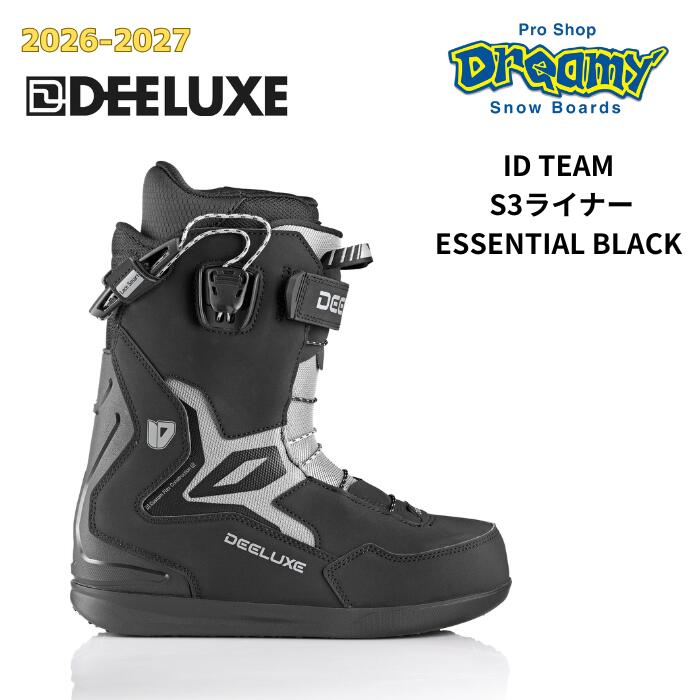 26-27 DEELUXE ディーラックス ID TEAM S3ライナー ESSENTIAL BLACK
