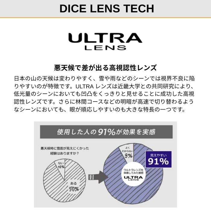25-26 DICE ダイス BANK BK54570_PBK 調光×ULTRAライトグレイ