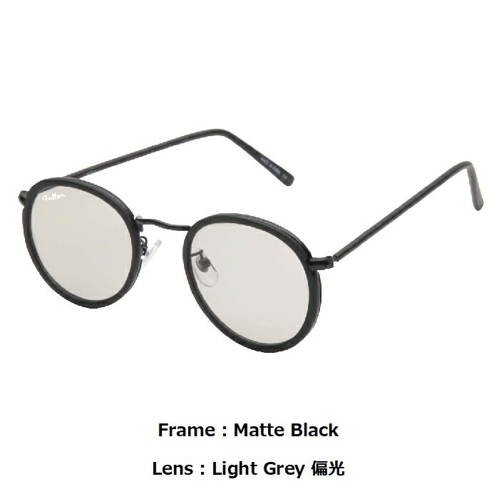 FULLON �ե����� FBL 075-1 MatteBlack LightGrey�и���� �ܥ��ȥ� �ᥬ�Ϳ�������Ķ���ݶ�������° �������걦¦��� �Ĥ�ä� ���󥰥饹 ������